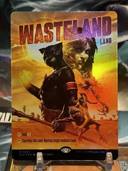 MTG | Wasteland [Secret Lair Encyclopedia] ✨FOIL✨ - Image 1
