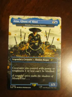 Magic The Gathering Playstation Tsushima Secret Lair ATSU, GHOST OF YOTEI 7055 - Image 1