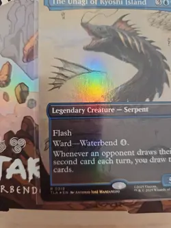 The Unagi Of Kyoshi Island 319 -MTG Avatar: The Last Airbender - Borderless FOIL - Image 4