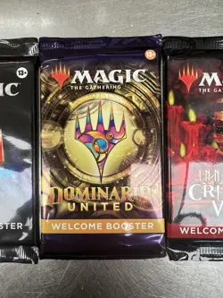 4 Packs Of Magic The Gathering Welcome Booster Packs - Image 3