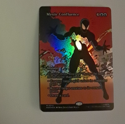 Mystic Confluence Poster FOIL NM Marvel Spiderman MTG MAGIC THE GATHERING MAR - Image 1