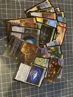 25 Magic The Gathering (MTG) Universe Beyond : Lord of the Rings Bulk Lot - Image 1