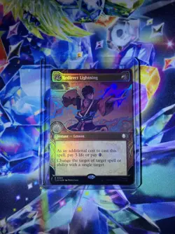 MTG - Avatar: The Last Airbender - Redirect Lightning 0343 Foil NM - Image 1