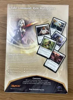 Forged In Stone Commander 2014 Deck Unopened Magic The Gathering - Image 2