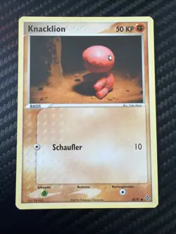 COMMON TRAPINCH 78/97 EX DRAGON SET POKEMON Knacklion Pokemon - Image 1