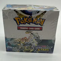 Pokemon TCG Sword & Shield Brilliant Stars Booster Box SEALED - Image 1
