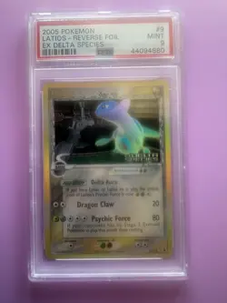 Pokemon EX Delta 2005 Latios Reverse Holo Mint #9 - Image 2