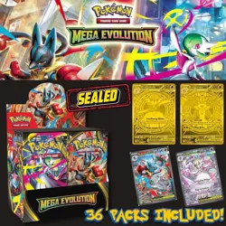 Pokemon TCG Mega Evolution Enhanced Booster Box - 36 Packs Factory Sealed - Image 3