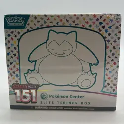 Scarlet & Violet Pokemon Center Exclusive 151 Elite Trainer Box SEALED NEW - Image 1