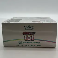 Scarlet & Violet Pokemon Center Exclusive 151 Elite Trainer Box SEALED NEW - Image 2