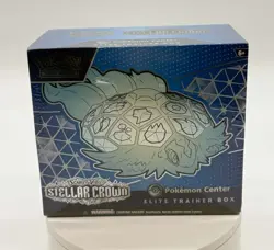 Scarlet & Violet Pokemon Center Exclusive Stellar Crown Elite Trainer Box ETB - Image 1