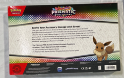 Pokemon TCG Scarlet & Violet Prismatic Evolutions Accessory Pouch Collection New - Image 2