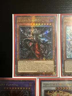 Yu-Gi-Oh Supreme Darkness QCR Quarter Century, Secret Rare Lot Of X5 Mint CARDS - Image 2