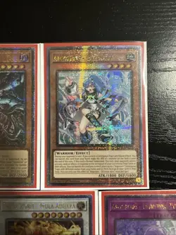 Yu-Gi-Oh Supreme Darkness QCR Quarter Century, Secret Rare Lot Of X5 Mint CARDS - Image 3