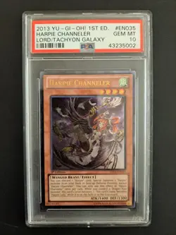 PSA 10 Harpie Channeler Ultimate Rare 1st Edition LTGY-EN035 Yugioh - Image 1