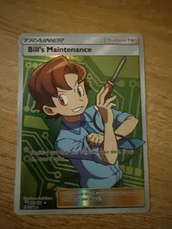 Pokemon Celestial Storm Bill's Maintenance Holo Full Art Ultra Rare Card 162/168 - Image 1