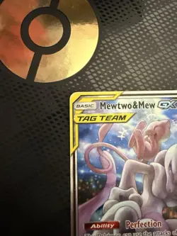 Mewtwo & Mew *Super Clean*GX SM191 Tag Team Promo Pokemon Card TCG - Nice Card!! - Image 5