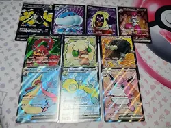 Pokemon Card Lot 10 Official TCG Cards S&V Full Arts Tcg #2 - Image 1