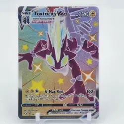 Toxtricity Vmax - SV113/SV122 - Ultra Rare - Shining Fates - Pokemon Card - NM/M - Image 1