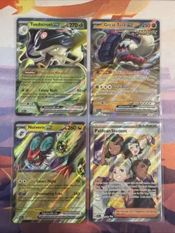 Pokemon Paldean Fates - (4) Card Lot - 005/091, 053/091, 069/091, 231/091 🔥 TCG - Image 1