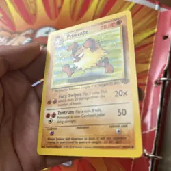 Primeape 70HP LV. 35 #57 43/64 Diamond - Lightly Played, Uncommon Pokemon Card - Image 2