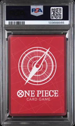 One Piece Shanks Magazine Exclusive OP09-001 Graded Card PSA 10 - Image 2