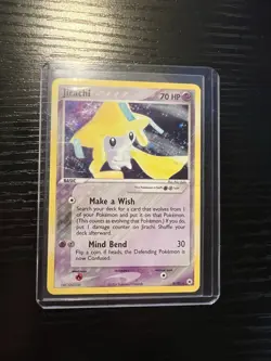 Pokemon TCG Jirachi Holo Rare Card 8/101 EX Hidden Legends - Image 1