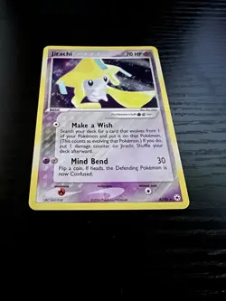 Pokemon TCG Jirachi Holo Rare Card 8/101 EX Hidden Legends - Image 3