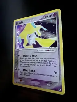 Pokemon TCG Jirachi Holo Rare Card 8/101 EX Hidden Legends - Image 5
