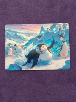 Otter-Penguin Art Card 4/54 Avatar: The Last Airbender MTG - Image 1