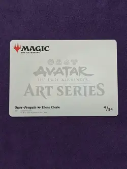 Otter-Penguin Art Card 4/54 Avatar: The Last Airbender MTG - Image 2