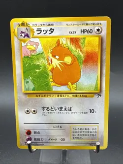 Raticate 020 Southern Islands Vintage Japanese Pokemon TCG Card - Image 3