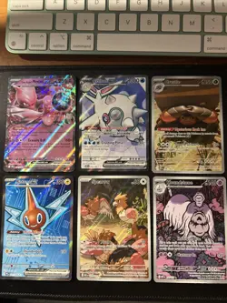 Pokemon TCG Card Lot of 6 Cards Illustration Rare EX IR Lot - Image 1