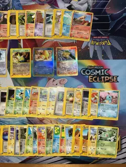 Vintage Pokemon Card Lot E Series Fire Psyduck Squirtle Bulbasaur 81 Cards - Image 2