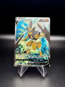 Kleavor V SWSH248 Sword & Shield Black Star Promo Full Art Holo Pokemon Card - Image 1