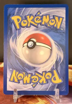 LP Team Rocket's Meowth Pokemon Card | Black Star Promo | WoTC Promos 18/53 - Image 2