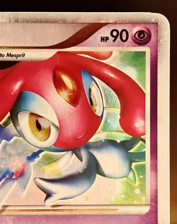 NM- Mesprit LV.X Pokemon Card | Ultra Rare Holo | D&P Legends Awakened 143/146 - Image 4