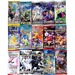 15X Pokemon TCG Cards Booster Pack Lot SWSH&SV AUTHENTIC Factory SEALED KOREAN - Image 1