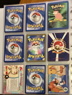 Vintage Pokemon Card Collection - No Binder Lot 5 Pages - Holo - Modern LP/NM - Image 4