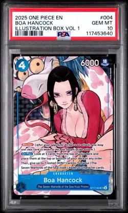 Boa Hancock (Illustration Vol.1) ST17-004 One Piece Promotion Cards Foil PSA 10 - Image 1