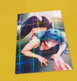 Taimanin Akiyama Rinko Hot ACG Waifu Goddess Beauty Custom Holo Card - Image 1