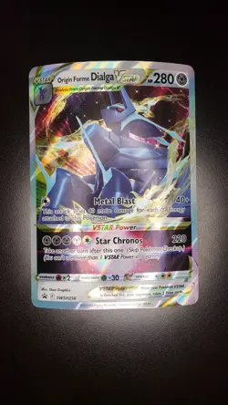 Origin Forme Dialga VSTAR SWSH256 Jumbo Cards Holo - Image 1