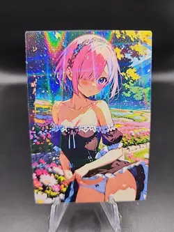 Ram Re Zero Anime Waifu Card Doujin ACG Goddess Holo - Image 2