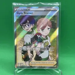 Gym Trainer NM 68/72 Shining Fates Trainer Pokemon Card Full Art Ultra Rare NM - Image 1