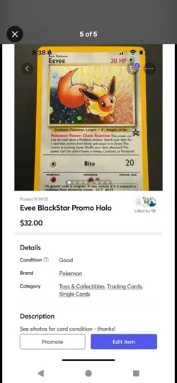 Reserved listing Pokemon Lot - 8 Cards - Image 5