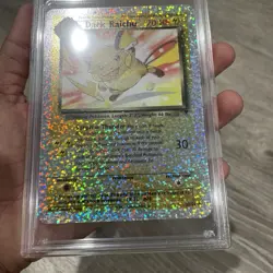 Pokemon Legendary Collection Dark Raichu #S3 Reverse Holo Box Topper PSA 9 Card - Image 3