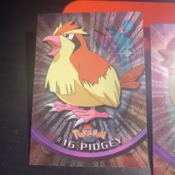 Pokemon Topps TV Animation #16,17,18 Pidgey, Pidgeotto, Pidgeot Holo Foil Card - Image 1
