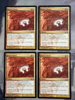 4x Boros Charm- Gatecrash- NM/LP- Mtg Magic The Gathering Cards- Playset - Image 1