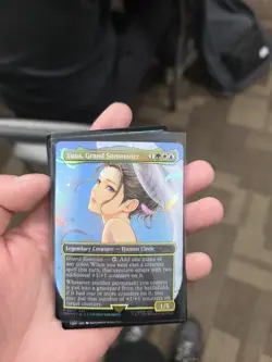 MTG Yuna, Grand Summoner NM EN Borderless Foil PROMO 0001 FINAL FANTASY EDH - Image 3