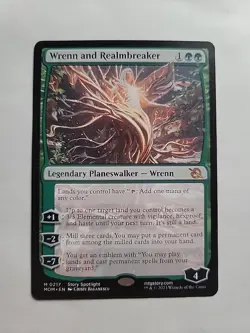MTG - Wrenn and Realmbreaker - MOM Regular Mythic #0217 - Image 1
